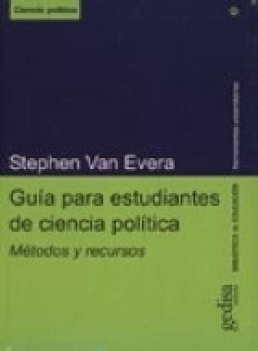 Libro - Guia Para Estudiantes De Ciencia Politica Metodos Y