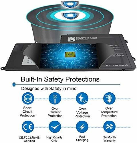 Trhff Bateria Para Dell Inspiron Latitud Dfvyn Vvmkc