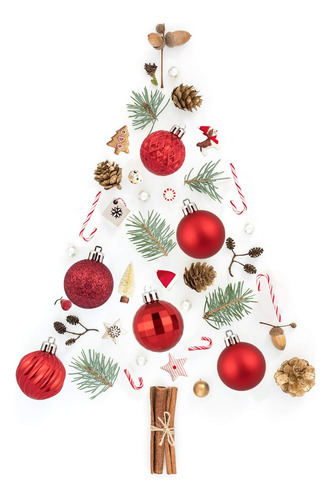 Bolas Navideñas Ki Store, Para Decoración De Árboles, 4 C...