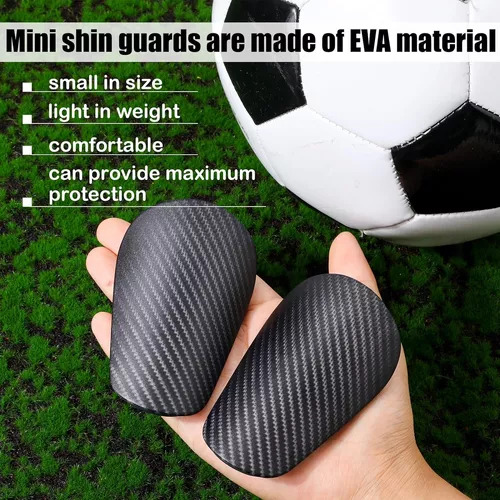 4 Peças De Mini Caneleiras De Futebol, Proteção