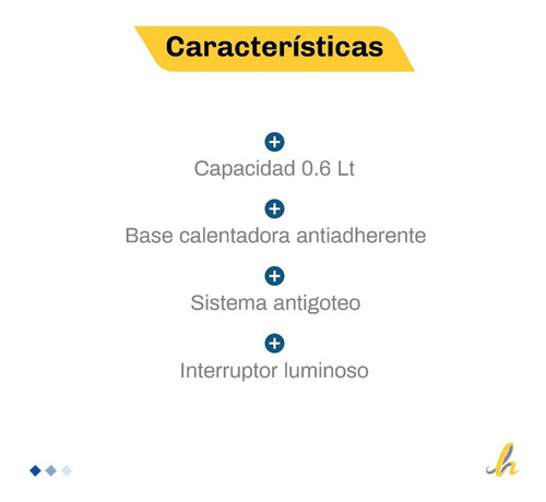 Imagen 6 de 6 de Cafetera Eléctrica Filtro 0.6 L Atma Ca2180p Lh