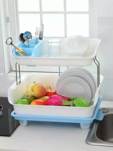 Lindo Escurridor De Platos 2 Niveles