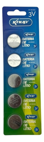 Paquete de 15 con 5 baterías Cr2032 de 3 V al por mayor