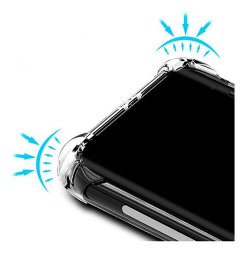 Carcasa Para Samsung Galaxy Z Fold 3 Transparente Reforzada
