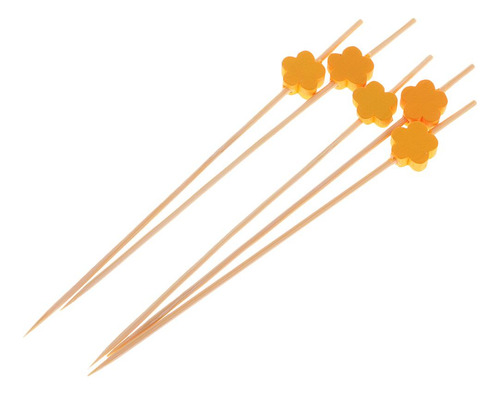 3x 100 Palillos Bambú Para Cóct, Palillos Para Palillos,