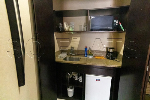 Imagem 3 de 15 de Flat Na Al. Santos, A 1 Quadra Da Av. Paulista, Ótimo Para Investir - Jd Paulista - Sf35208