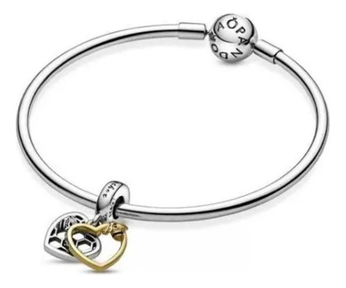 Pandora Charm Corazones Y Abejas Original Plata