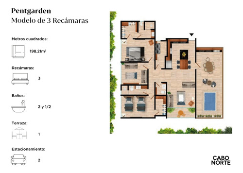 Departamento En Venta En Primaselva En Casa Faisan (3r) En Cabo Norte, Mérida