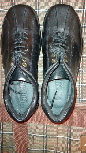 Zapatos Hombre Di Felice Cuero Nuevos 39 
