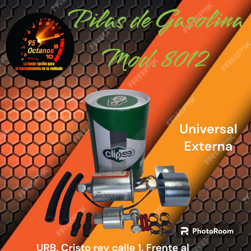 Pila Gasolina Externa 8012 Clipse