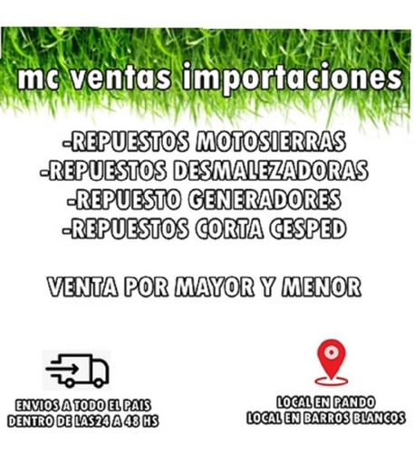 Imagen 2 de 2 de Disco Redondo 70 Dientes Desmalezadora Mc Ventas