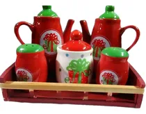 Comprar Juego Aceite Vinagre Sal Pimienta Azúcar Navidad Bmg