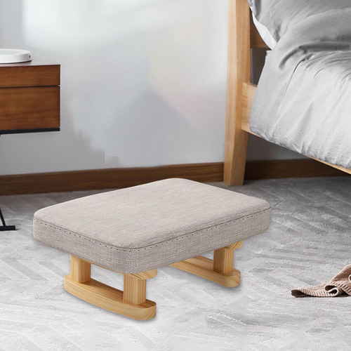 Aplicable A Taburete Acolchado Para Pies, Silla Rectangular