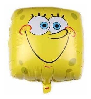 Globo Metálico Caras Bob Esponja