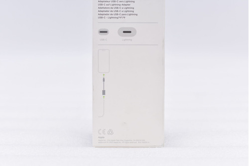 Apple Adaptador Usb-c A Lightning Original En Caja