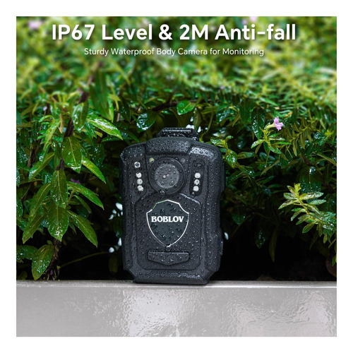 Cámara Corporal Blov M5 256: Tecnología Hd Para Policía