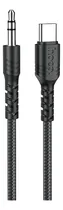 Comprar Cable adaptador adaptador de 1 USB Tipo C macho a 1 Aux 3.5 macho Hoco UPA 17 negro de 1m