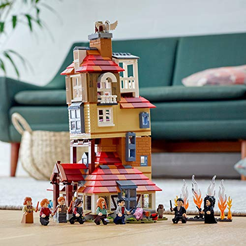 Kit De Construcción Lego Harry Potter Attack On The Burrow 7