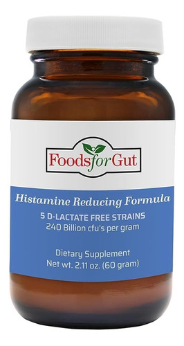 Foods For Gut Histamine Reducing Formula En Polvo 60g