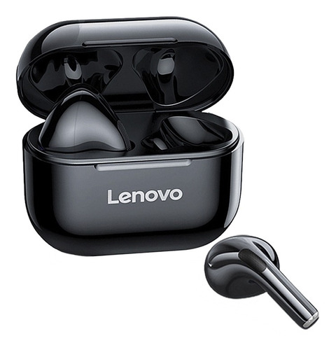 Auriculares intraurales inalámbricos Lenovo Livepods Lp40, color negro