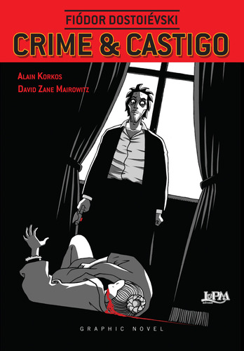 Crime e castigo: graphic novel, de Dostoievski, Fiódor. Série Quadrinhos Editora Publibooks Livros e Papeis Ltda., capa mole em português, 2016