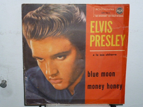 Elvis Presley Blue Moon/ Money Honey Simple Italiano Ggjjzz