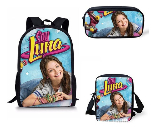 3d Pretty Soy Luna Fashion Hip Hop, 3 Unidades/es