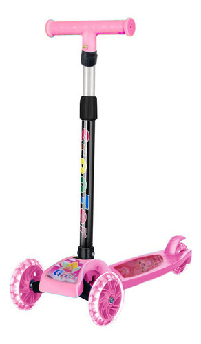 Niño Scooter Monopatín De Pie Desmontable 4altura Ajustable
