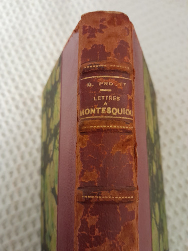 M.proust Lettrés A Robert De Montesquiou,1893-1921,paris1930 (Usado)