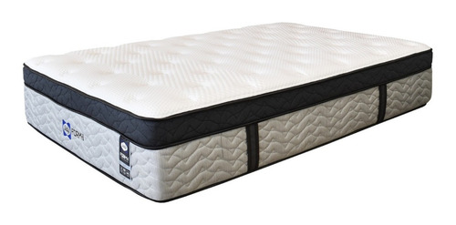 Colchón Sealy Albi Para Cama King Size Color Blanco