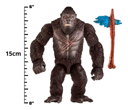 Kong Com Machado Godzilla X Kong Novo Império Original