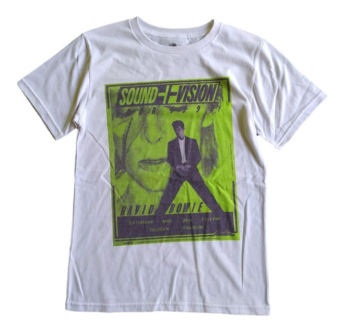 Imagen 1 de 4 de T Shirt Tee King David Bowie Rock Playera Hombre