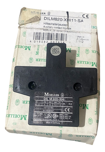 Módulo De Contacto Auxiliar Dilm820-xhi11-sa 208282 Moeller (Usado)