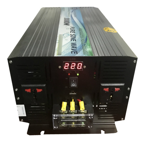Inversor De Voltaje 24v/220v 1500w 3000w Peak Pura