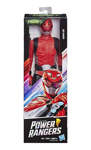  Power Rangers  Ranger Rojo 30 Cm Hasbro