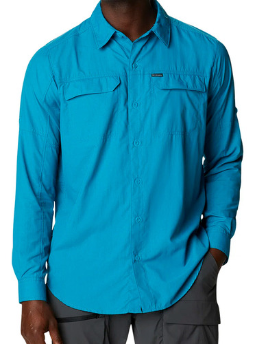 Camisa Columbia Silver Ridge Ii Long Sleeve Treeking Hombre 