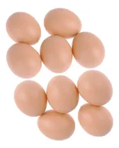 Comprar Uma Dúzia Ovos Falsos Brincadeira Plástico Indez Galinha