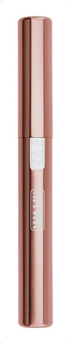 Mini Aparador Elétrico Caneta Wahl Pelos Rosto Sobrancelhas Cor Rosa Pilha AA