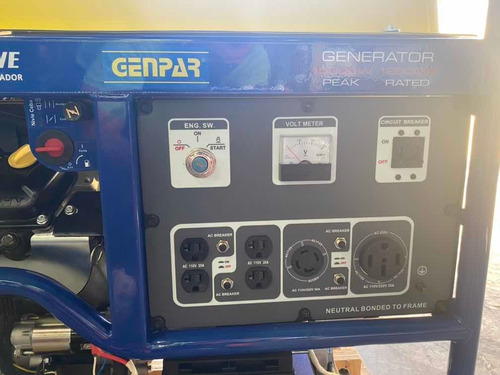 Generador Planta Eléctrica 15 Kva 110-220v. Gasolina. Genpar
