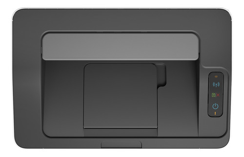 Imagen 2 de 7 de Impresora simple función HP Laser 107w con wifi gris y negra 220V - 240V 4ZB78A