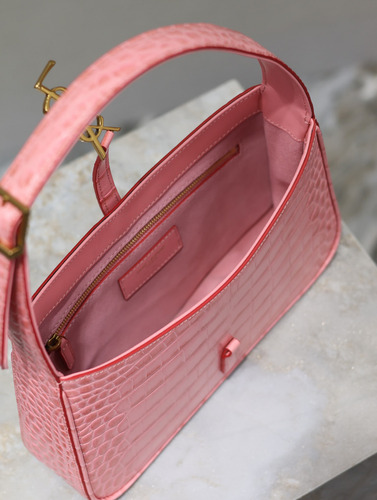 Saint Laurent Bolso De Hombro Con Estampado De Cocodrilo (Reacondicionado)