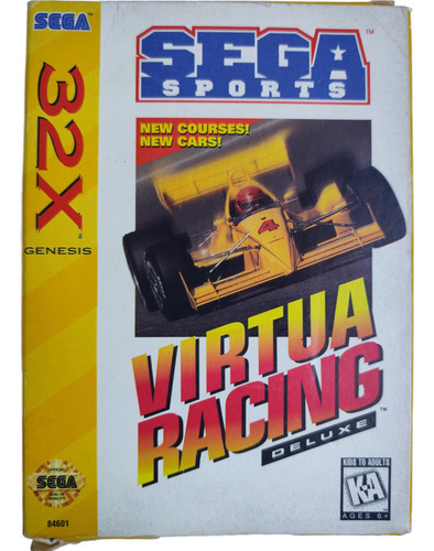 Virtua Racing (sega 32x) - Mídia Física Usada Genesis Mega (Usado)