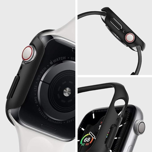 Funda Spigen Apple Watch Series 6 / Se / 5 / 4 Color Negro