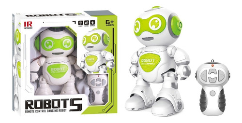 Robot Con Control Remoto Green De Juguete