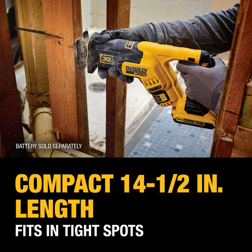 Sierra Recíproca Dewalt Max Xr Inalámbrica Dcs367b De 20 V