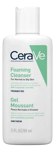 comprar Cerave® Gel Limpiador Espumoso 88ml | Piel Normal A Grasa