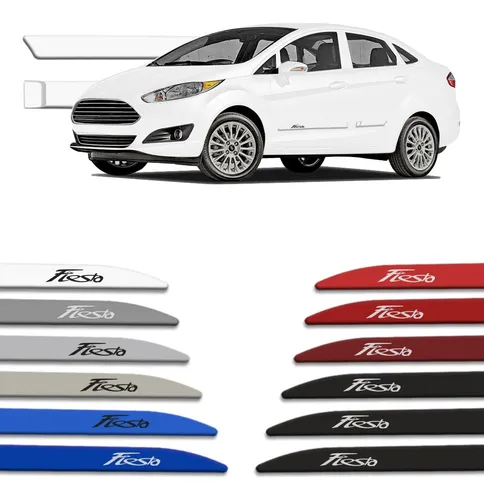 comprar Jogo Friso Lateral Pintado New Fiesta Hatch Sedan Até 2019