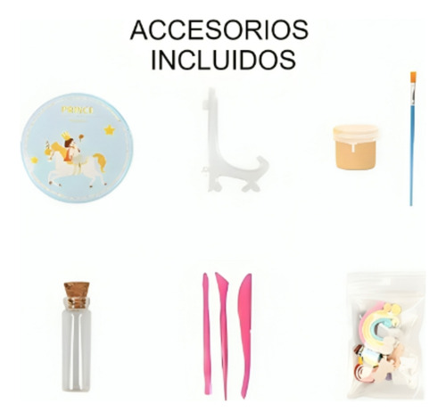 Kit + Accesorios Para Estampar Huella De Bebé Mano Pie