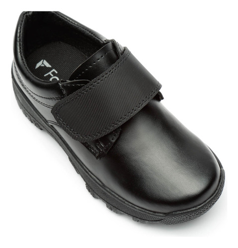 Zapato Escolar Negro Para Niños Terry Colegial Fareli