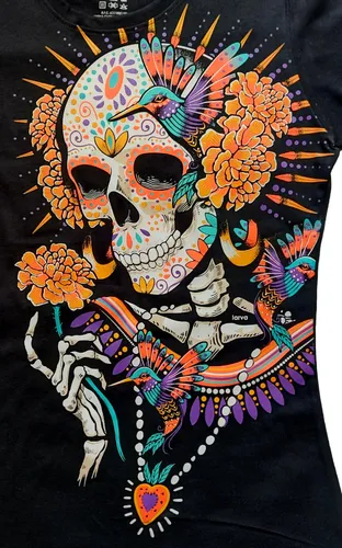 Blusas de dia de muertos hotsell